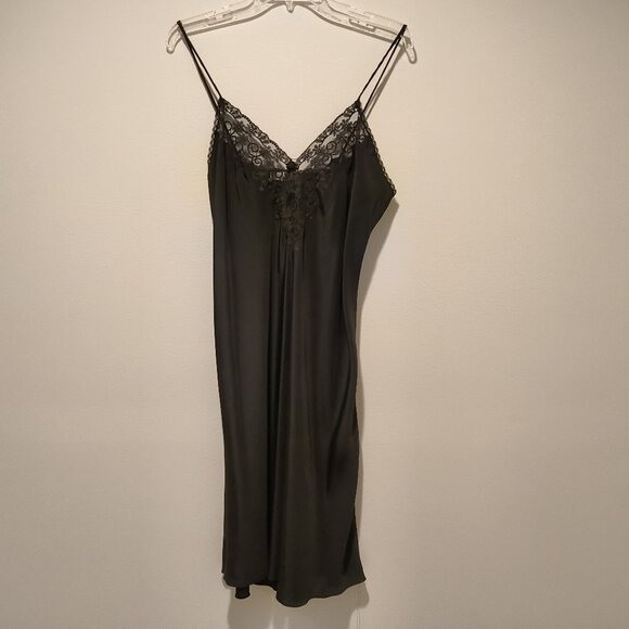 Christian Dior Vintage Black Slip or Dress Size 38
